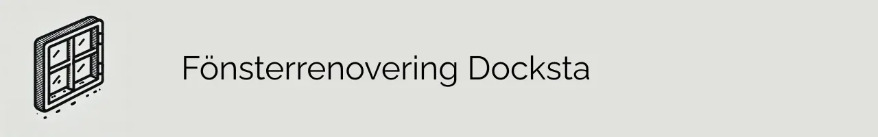 Fönsterrenovering Docksta