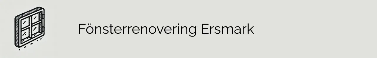 Fönsterrenovering Ersmark