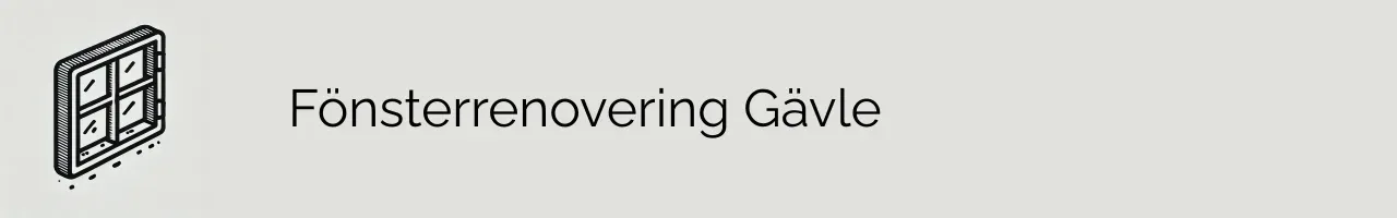 Fönsterrenovering Gävle