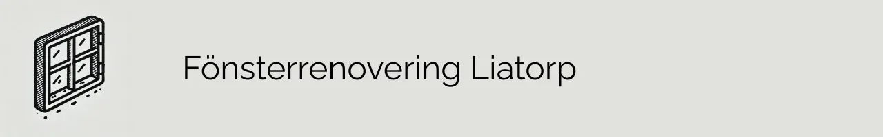 Fönsterrenovering Liatorp