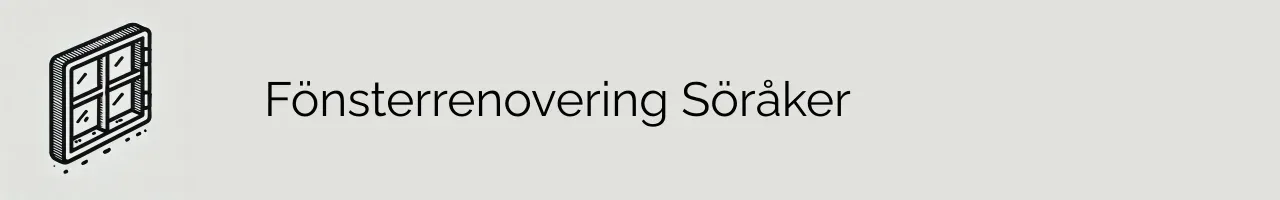 Fönsterrenovering Söråker