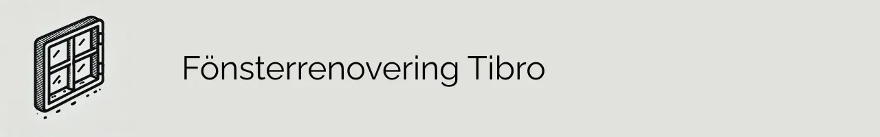 Fönsterrenovering Tibro